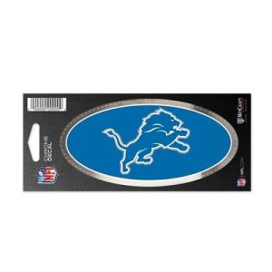 Detroit Lions Wincraft NFL 3x7 Chrome Decal
