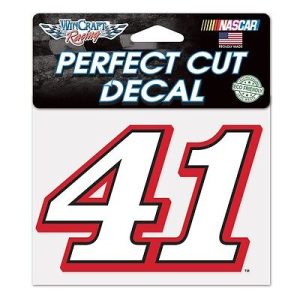 Kurt Busch 2015 Wincraft #41 Perfect Cut Decal 4.5 x 5.75
