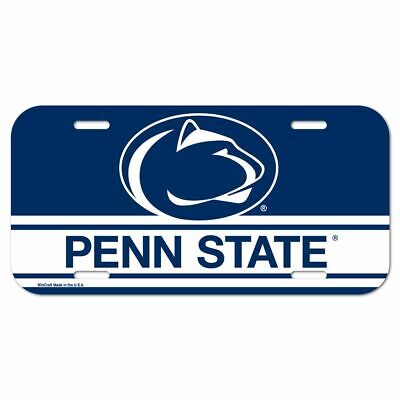 Penn State Nittany Lions Wincraft NCAA Plastic License Plate