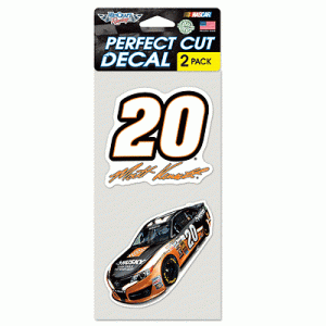 Matt Kenseth 2014 Wincraft #20 Husky/Home Depot 4x4 2pc Decal Set !