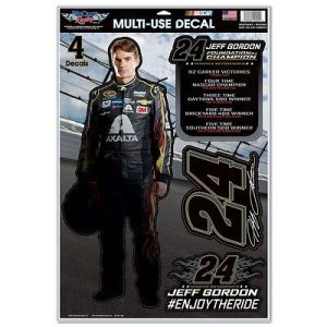 Jeff Gordon Wincraft 2015 #24 Foundation of a Champion 11x17 Decal Sheet