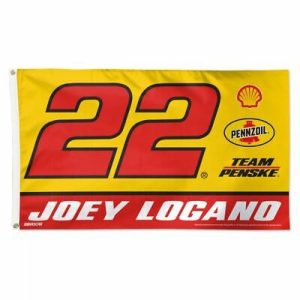 Joey Logano 2022 Wincraft #22 Pennzoil/Shell 3x5 Deluxe Flag