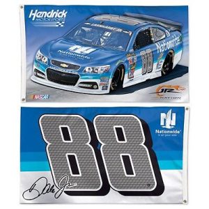 Dale Earnhardt Jr 2015 Wincraft #88 Nationwide Insurance 3x5 2 Sided Flag