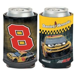 Daniel Hemric 2019 Wincraft #8 Caterpillar 12oz Can Coolie