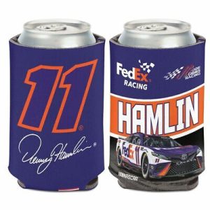 Denny Hamlin 2022 Wincraft #11 Fed Ex Express 12oz Can Coolie