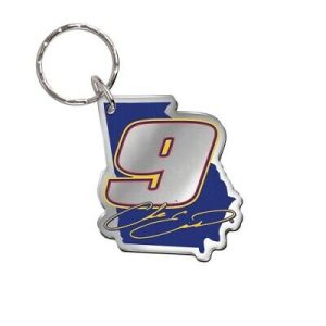 Chase Elliott Wincraft #9 State of Georgia Acrylic Key Ring