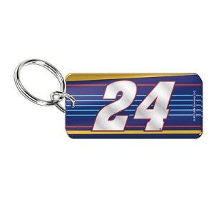 Chase Elliott Wincraft #24 Rectangular Laser Cut Key Ring