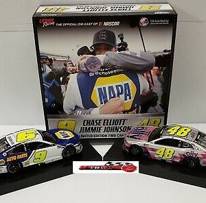 Chase Elliott/Jimmie Johnson 2020 #9 NAPA/Ally Passing of the torch ELITE 1/24