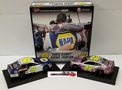 Chase Elliott/Jimmie Johnson 2020 #9 NAPA/Ally Passing of the torch ELITE 1/24
