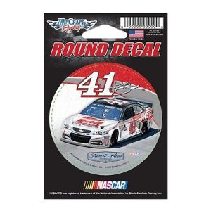 Kurt Busch 2015 Wincraft #41 Haas Darlington Throwback Round Decal 3"