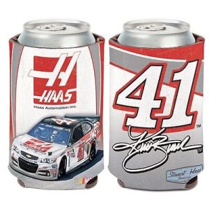 Kurt Busch 2015 Wincraft #41 Hass Automation Throwback Darlington Can Coolie