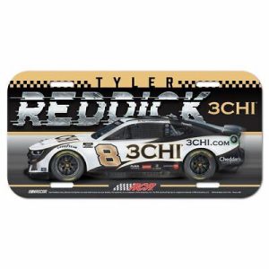 Tyler Reddick 2022 Wincraft #8 3CHI.com Poly License Plate!