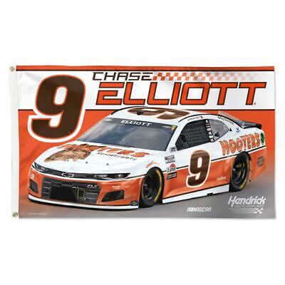 Chase Elliott Wincraft #9 Hooter's Darlington Throwback 3x5 Deluxe Flag