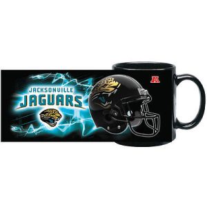 Jacksonville Jaguars Hunter Mfg NFL Sublimated Coffee Mug 11oz