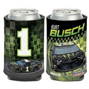 Kurt Busch 2019 Wincraft #1 Monster Energy 12oz Can Coolie