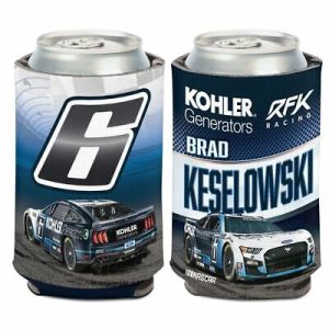 Brad Keselowski 2022 Wincraft #6 Kohler Generators 12oz Can Coolie(1)