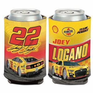 Joey Logano 2022 Wincraft #22 Shell/Pennzoil 12oz Can Coolie(1)