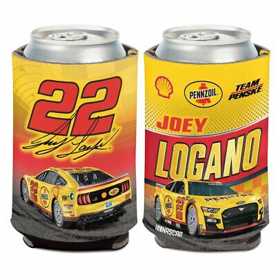 Joey Logano 2022 Wincraft #22 Shell/Pennzoil 12oz Can Coolie(1)