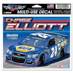 Chase Elliott 2016 Wincraft #24 NAPA 4.5x5.5 Multi Use Decal