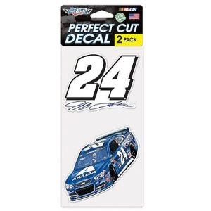 Jeff Gordon 2015 Wincraft #24 Axalta/Penn State 4x8 2pc Decal Set