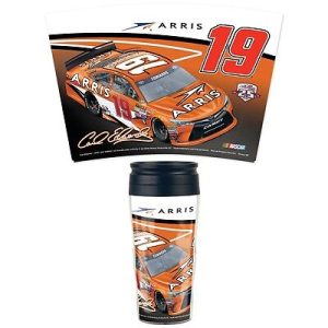 Carl Edwards 2016 Wincraft #19 Arris 16oz Contour Travel Mug