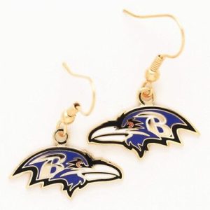 Baltimore Ravens Wincraft NFL Team Logo Earrings