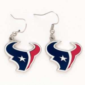 Houston Texans Wincraft NFL Team Logo Earrings