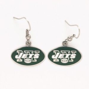 New York Jets Wincraft NFL Team Logo Earrings