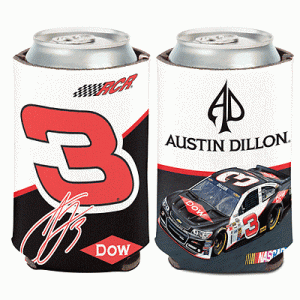 Austin Dillon 2014 Wincraft #3 Dow 12oz Can Coolie