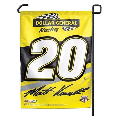 Matt Kenseth Wincraft 2016 #20 Dollar General 11x15 Garden Flag