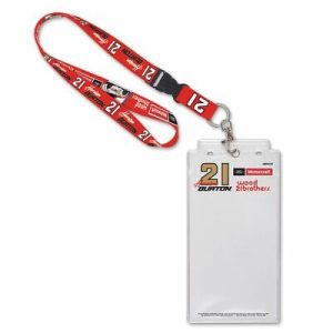 Harrison Burton 2022 Wincraft #21 Motorcraft Lanyard W/Credential Holder
