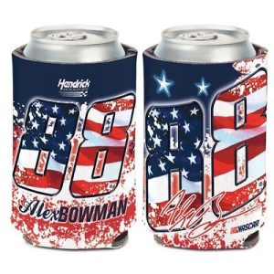 Alex Bowman 2018 Wincraft #88 Hendrick Motorsports Patriotic 12oz Can Coolie