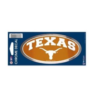 Texas Longhorns Wincraft NCAA 3x7 Chrome Decal