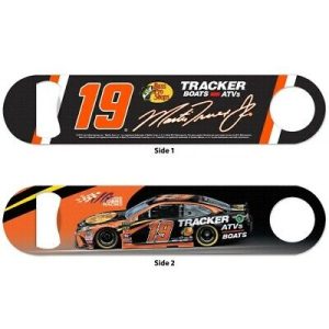 Martin Truex Jr 2019 Wincraft #19 Bass Pro Shops Metal Bottle Opener