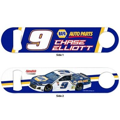 Chase Elliott 2019 Wincraft #9 NAPA Metal Bottle Opener