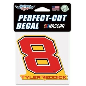 Tyler Reddick 2020 Wincraft #8 Perfect Cut Signature Decal 4x4