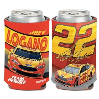 Joey Logano 2018 Wincraft #22 Shell/Pennzoil 12oz Can Coolie