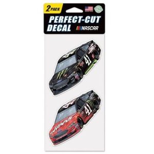 Kurt Busch 2018 Wincraft #41 Haas/Monster Energy 4x8 2pc Decal Set