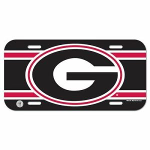 Georgia Bulldogs Wincraft NCAA Plastic License Plate