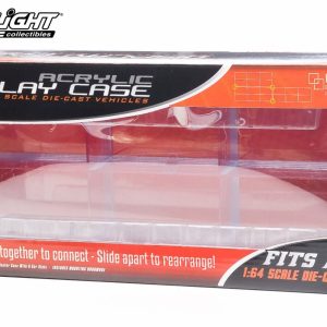 Greenlight 1/64 6 Car Connecting Acrylic Display Case