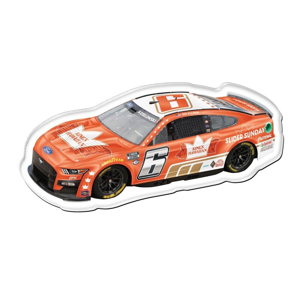 Brad Keselowski 2023 Wincraft #6 Kings Hawaiian Acrylic Magnet