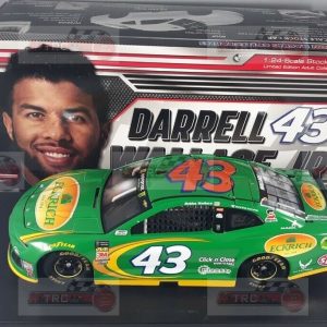 Darrell 'Bubba' Wallace Jr 2018 Lionel 1/24 #43 Eckrich Chevy Camaro ZL1 Diecast