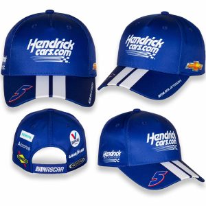 Kyle Larson 2022 Checkered Flag Sports #5 Hendrickcars.com Uniform Hat