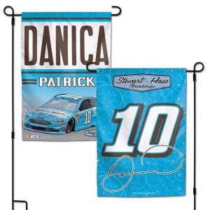 Danica Patrick Wincraft 2017 #10 Natures Bakery Double Sided 12x18 Garden Flag