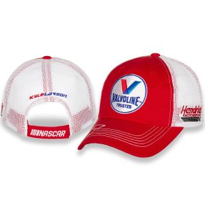 Kyle Larson 2022 Checkered Flag Sports #5 Valvoline Sponsor Hat