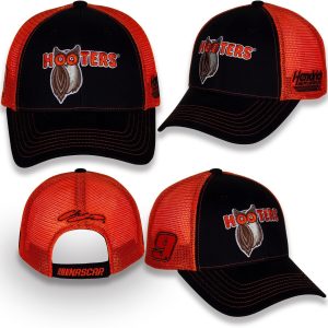 Chase Elliott 2023 Checkered Flag Sports #9 Hooter's Sponsor Hat