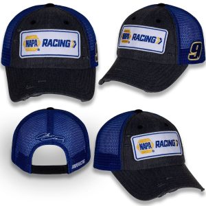 Chase Elliott 2023 Checkered Flag Sports #9 NAPA Racing Vintage Patch Hat
