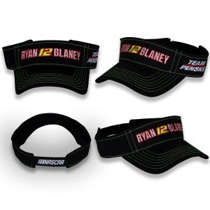 Ryan Blaney 2023 Checkered Flag Sports #12 Team Penske Visor Hat