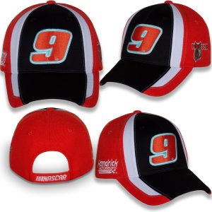 Chase Elliott 2023 Checkered Flag Sports #9 Hooter's Restart Hat