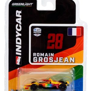 Romain Grosjean 2022  Greenlight 1/64 #28 DHL Delivered with pride NTT Indy Car